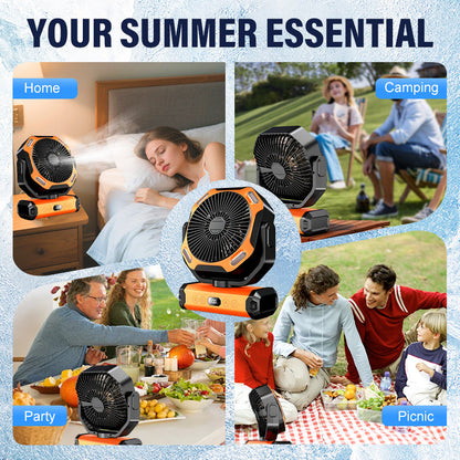 FanMate – Multifunctional Rechargeable Fan & Light