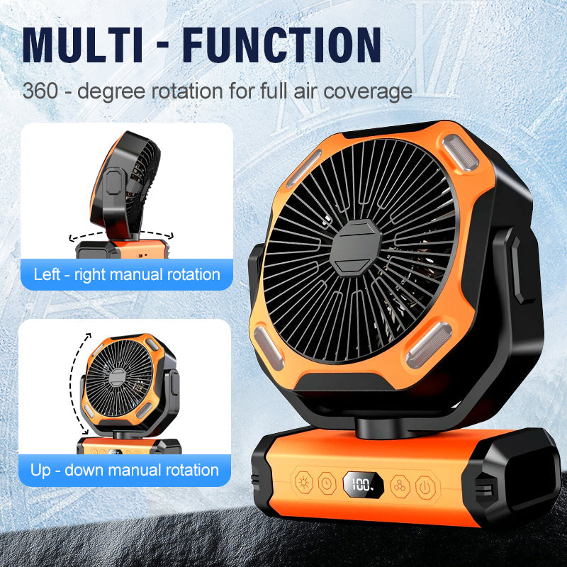FanMate – Multifunctional Rechargeable Fan & Light