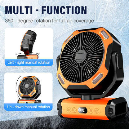 FanMate – Multifunctional Rechargeable Fan & Light