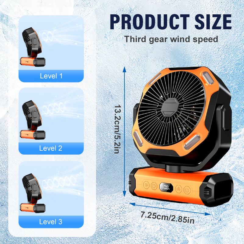 FanMate – Multifunctional Rechargeable Fan & Light