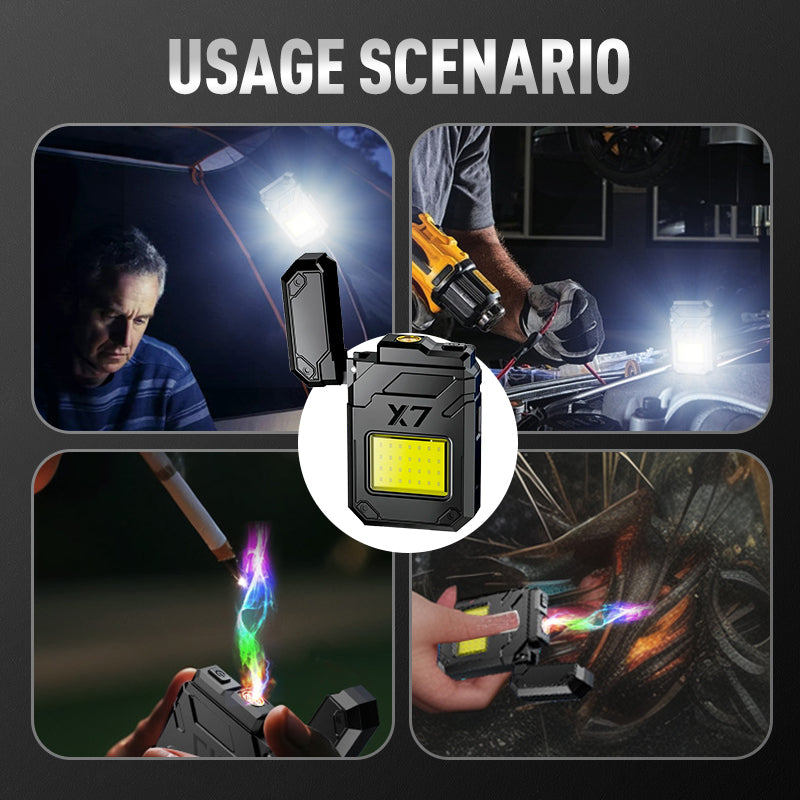 FireKey – Rechargeable Lighter & COB Light