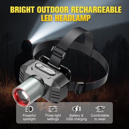 BeamPro – Rechargeable Outdoor LED Headlamp