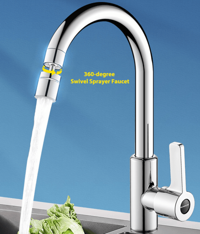 AquaFlex – Swivel Faucet Aerator