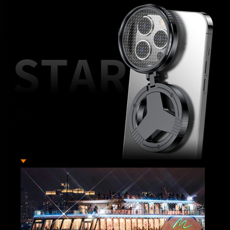LensSpark – 2-in-1 Magnetic CPL & Star Filter Lens