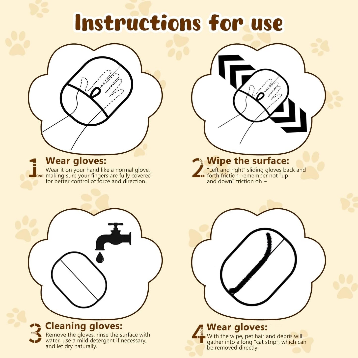 FurClean – Pet Hair Removal Gloves