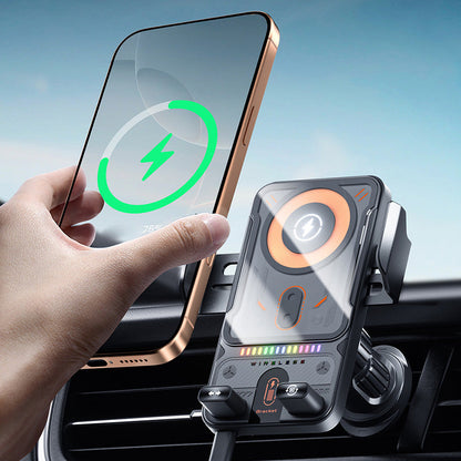SpinHold Max – Smart Car Phone Holder & Fast Charger