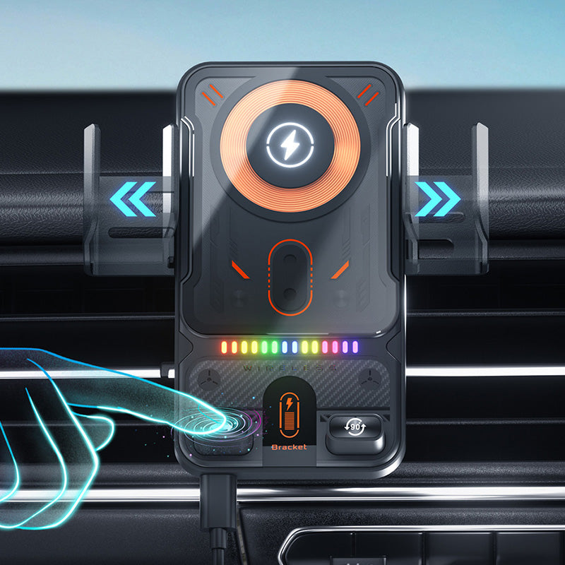 SpinHold Max – Smart Car Phone Holder & Fast Charger