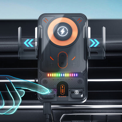 SpinHold Max – Smart Car Phone Holder & Fast Charger