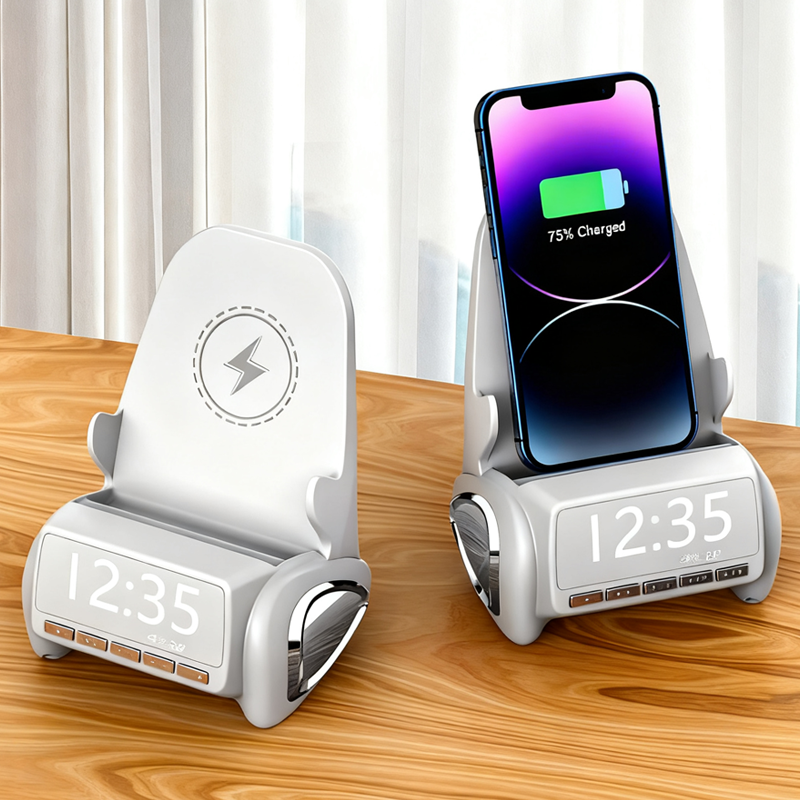 ChargePlay – 3-in-1 Wireless Charger & Bluetooth Speaker