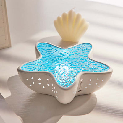 OceanGlow – Starfish Wave Projection Lamp