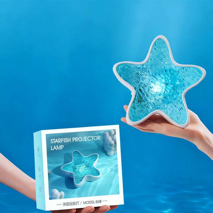 OceanGlow – Starfish Wave Projection Lamp