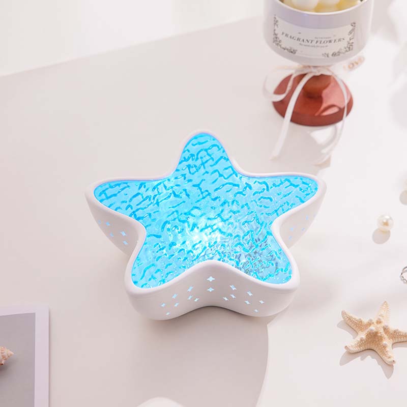 OceanGlow – Starfish Wave Projection Lamp