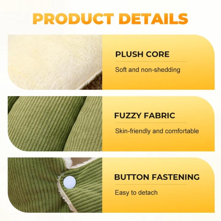 CuddleNest – Plush Pet Cave Bed