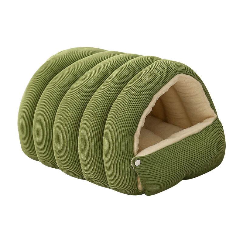 CuddleNest – Plush Pet Cave Bed