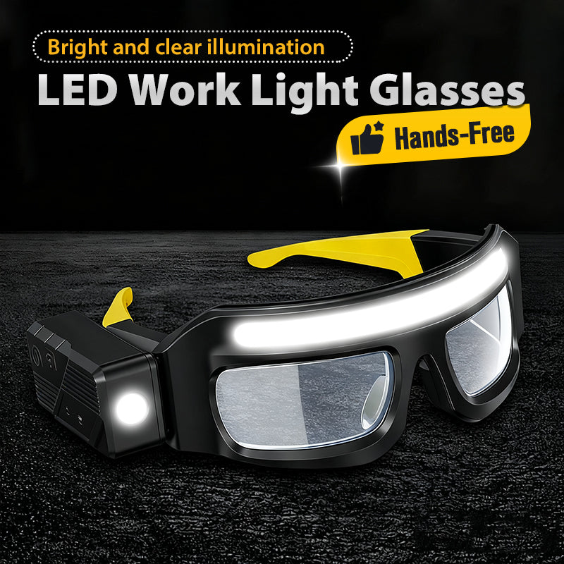 BrightSight – Hands-Free LED Work Glasses
