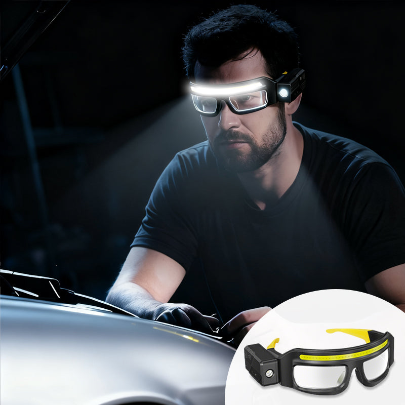 BrightSight – Hands-Free LED Work Glasses