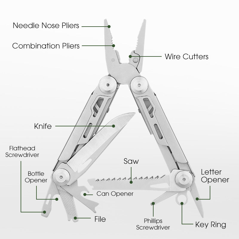 ToolMate – 12-in-1 Folding Multi-Tool Wrench