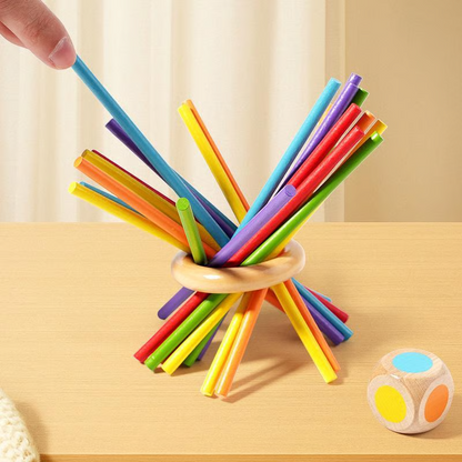BalancePlay – Wooden Peg & Marble Game