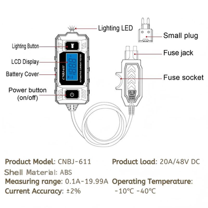 CircuitCheck – Car Electrical Fault Tester