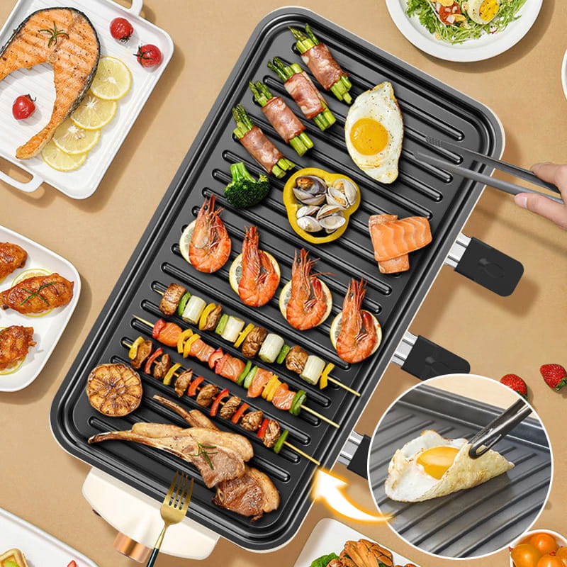 GrillMaster – Smokeless Electric Grill