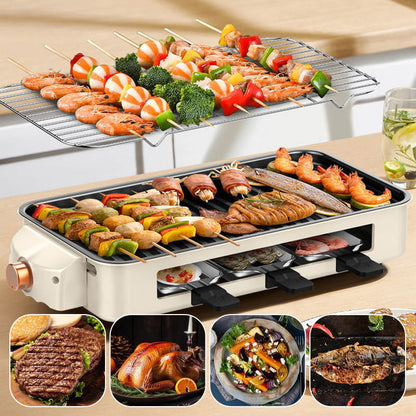 GrillMaster – Smokeless Electric Grill