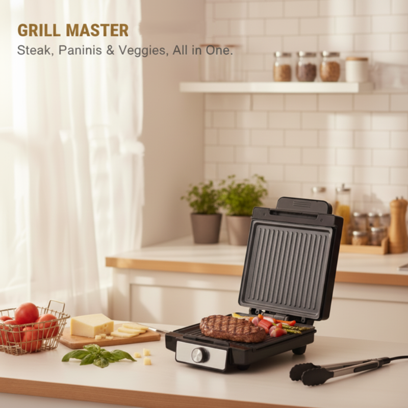GrillPress – Electric Panini Press Grill