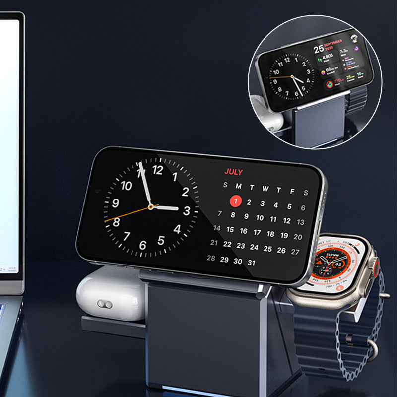 ChargeFold – 3-in-1 Wireless Charging Station