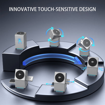 ChargeFold – 3-in-1 Wireless Charging Station