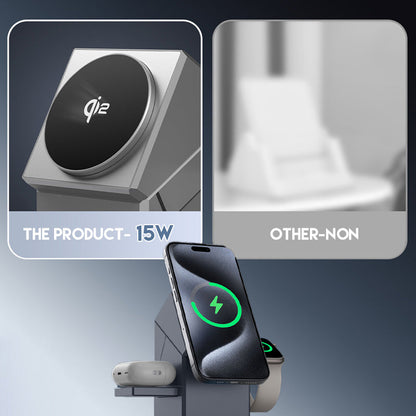 ChargeFold – 3-in-1 Wireless Charging Station