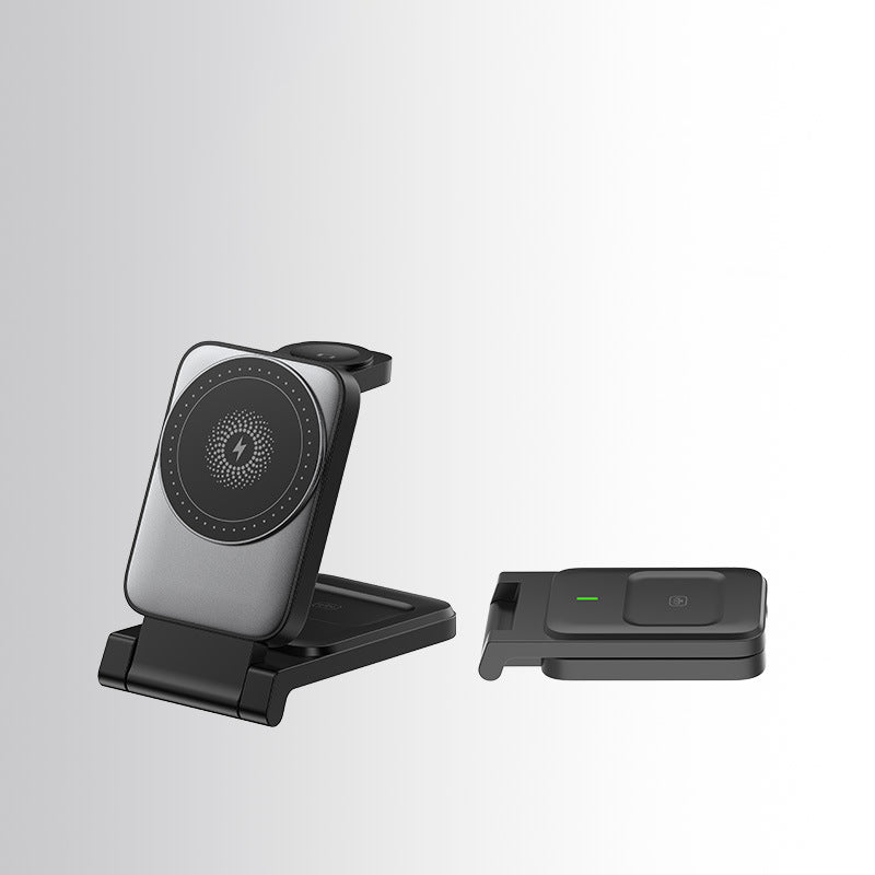 ChargeHub – 3-in-1 Foldable Wireless Station