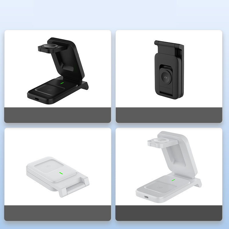 ChargeHub – 3-in-1 Foldable Wireless Station