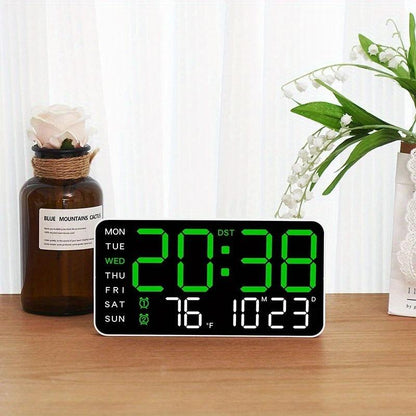 TimeMate – Large LED Digital Wall Clock