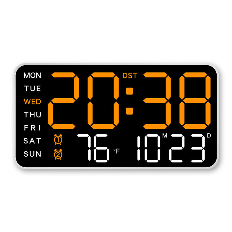 TimeMate – Large LED Digital Wall Clock