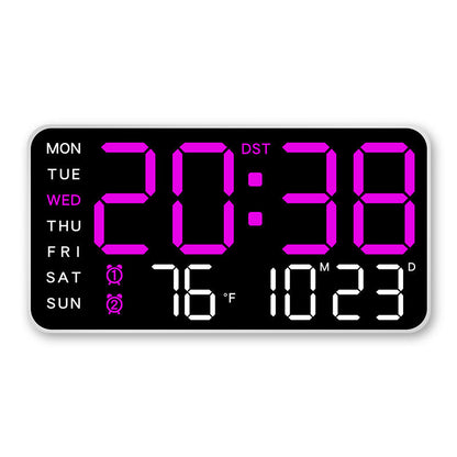 TimeMate – Large LED Digital Wall Clock