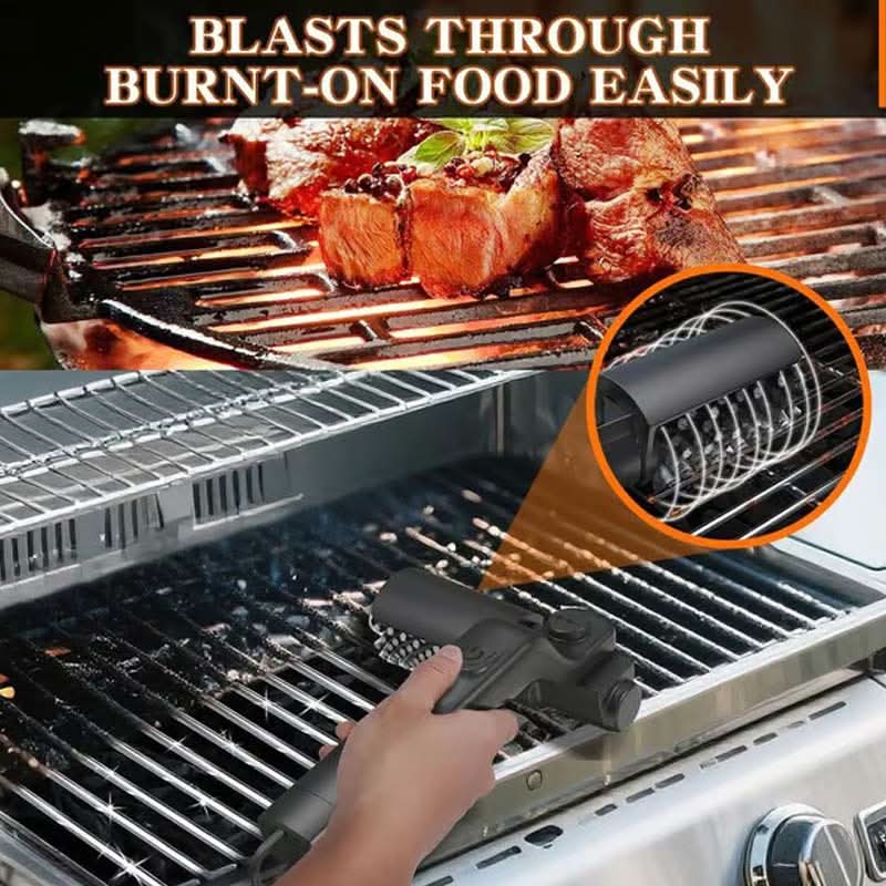 GrillMaster – Cordless BBQ Cleaning Brush