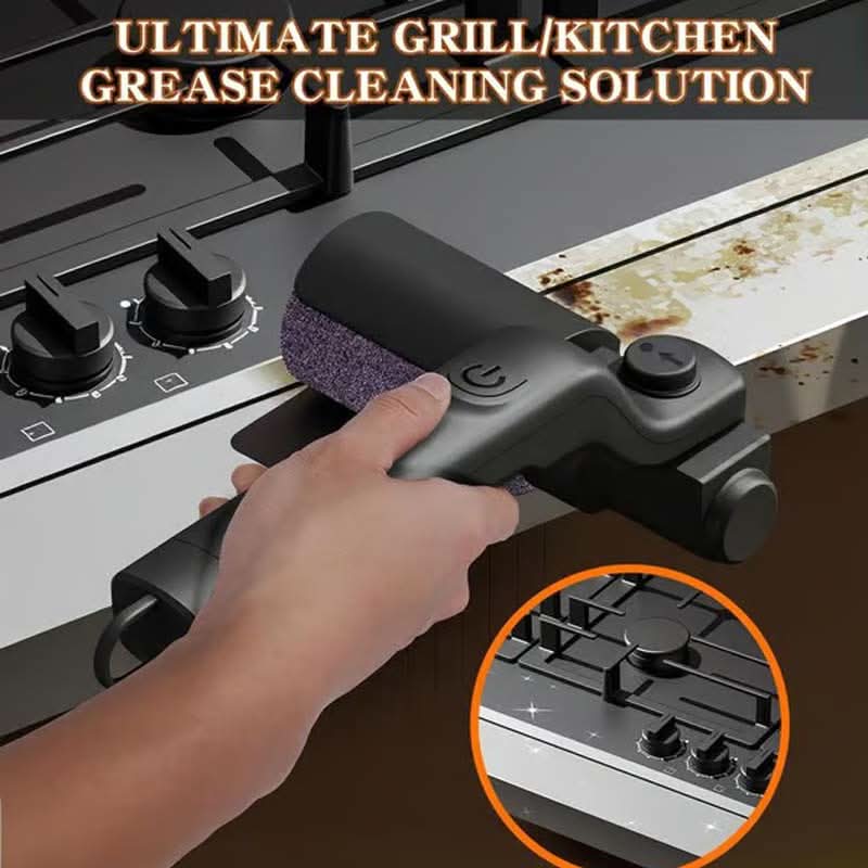 GrillMaster – Cordless BBQ Cleaning Brush
