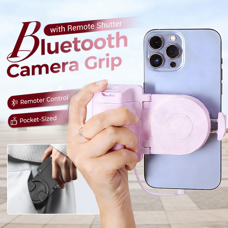 SnapGrip – Bluetooth Camera Handle with Remote