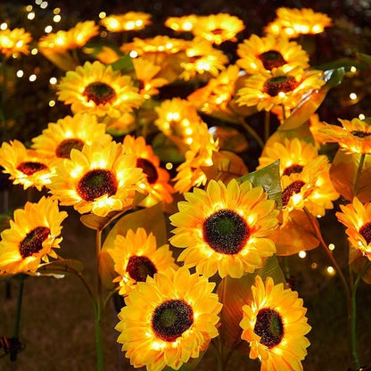 GlowBloom – Solar Flower Garden Lights