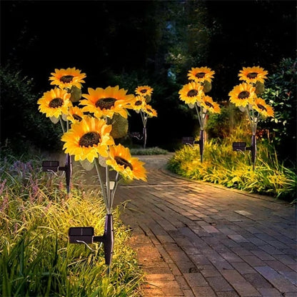 GlowBloom – Solar Flower Garden Lights