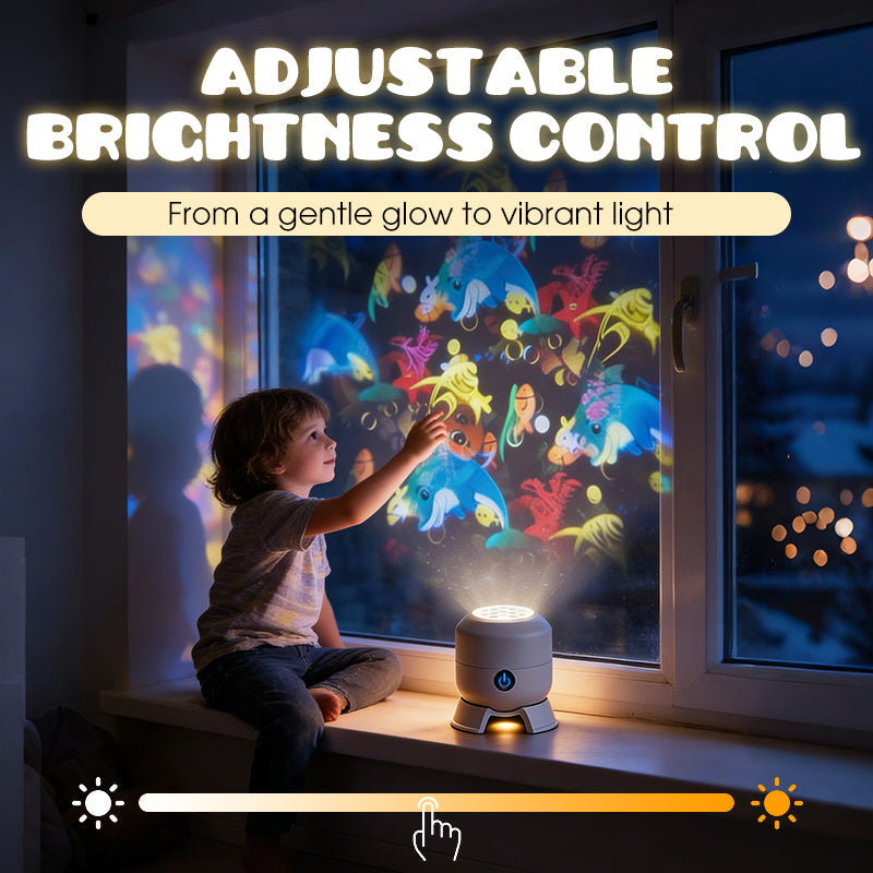 OceanGlow – Dynamic Rotating LED Projector Lamp