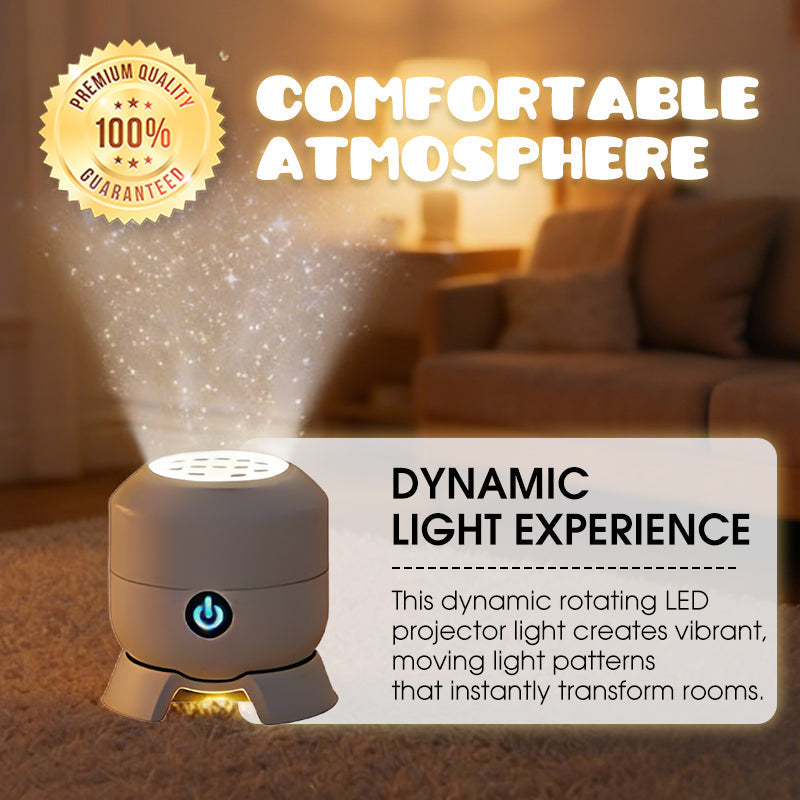 OceanGlow – Dynamic Rotating LED Projector Lamp