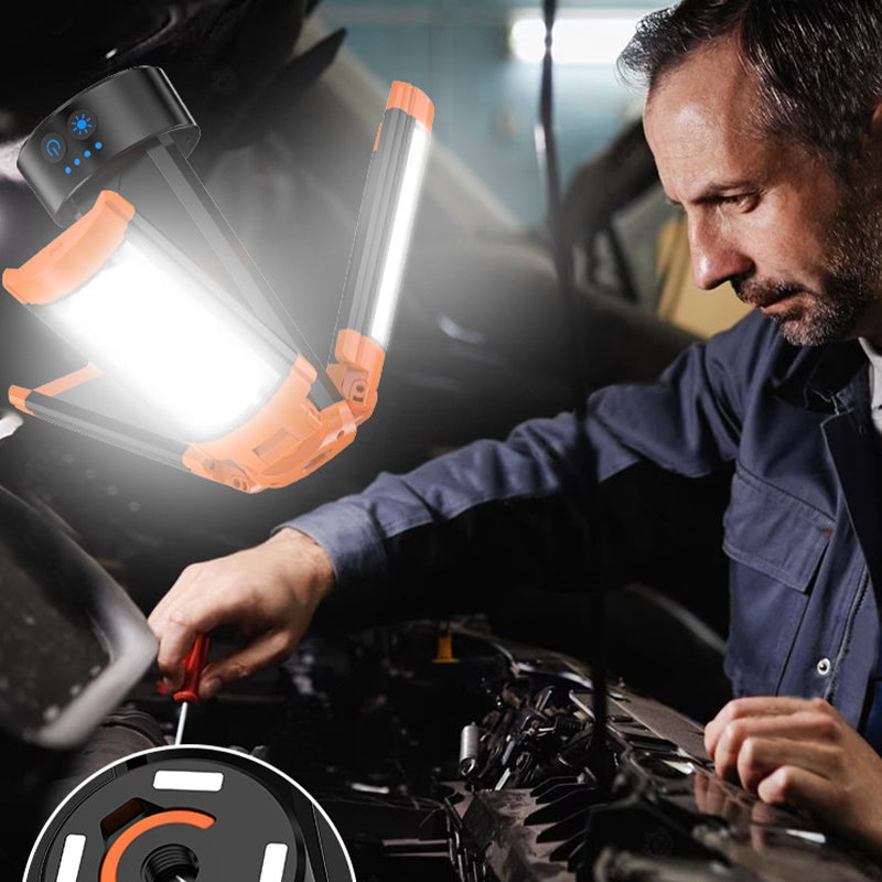 GlowLite – Portable Rechargeable Outdoor Lantern