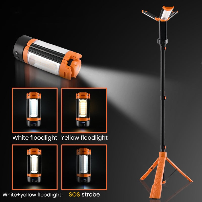 GlowLite – Portable Rechargeable Outdoor Lantern