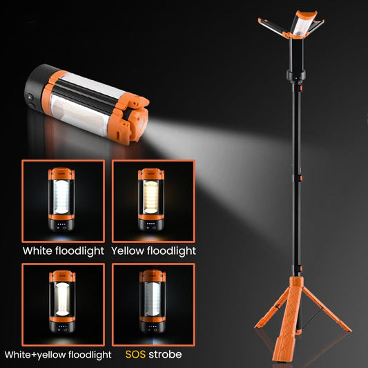 GlowLite – Portable Rechargeable Outdoor Lantern