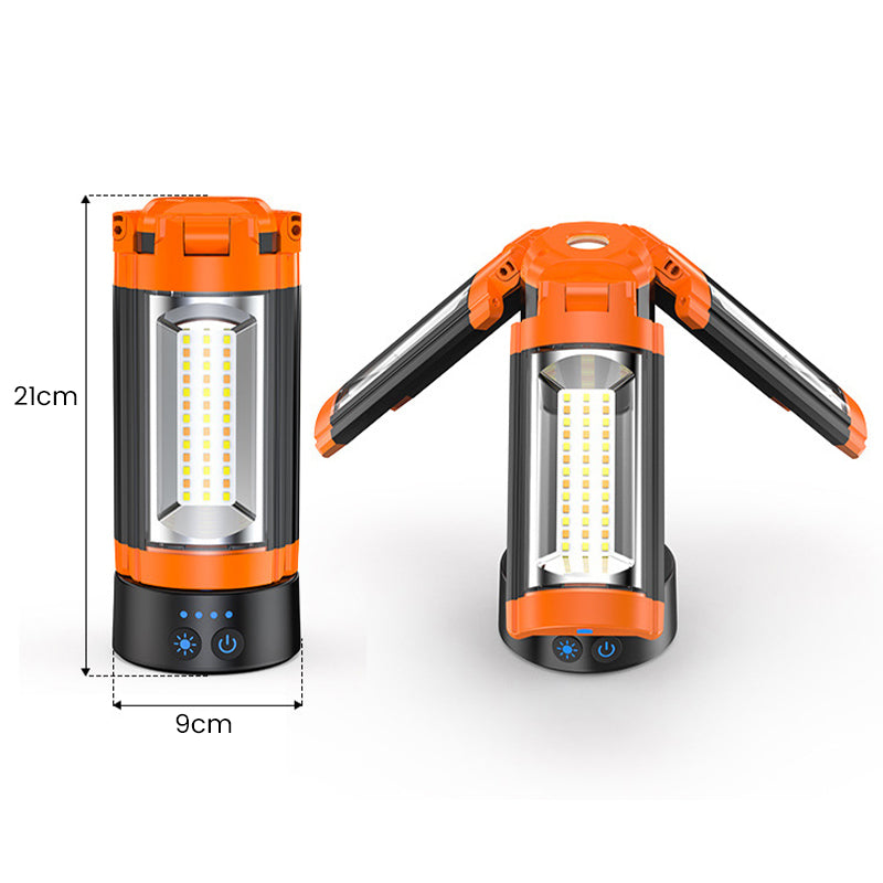 GlowLite – Portable Rechargeable Outdoor Lantern
