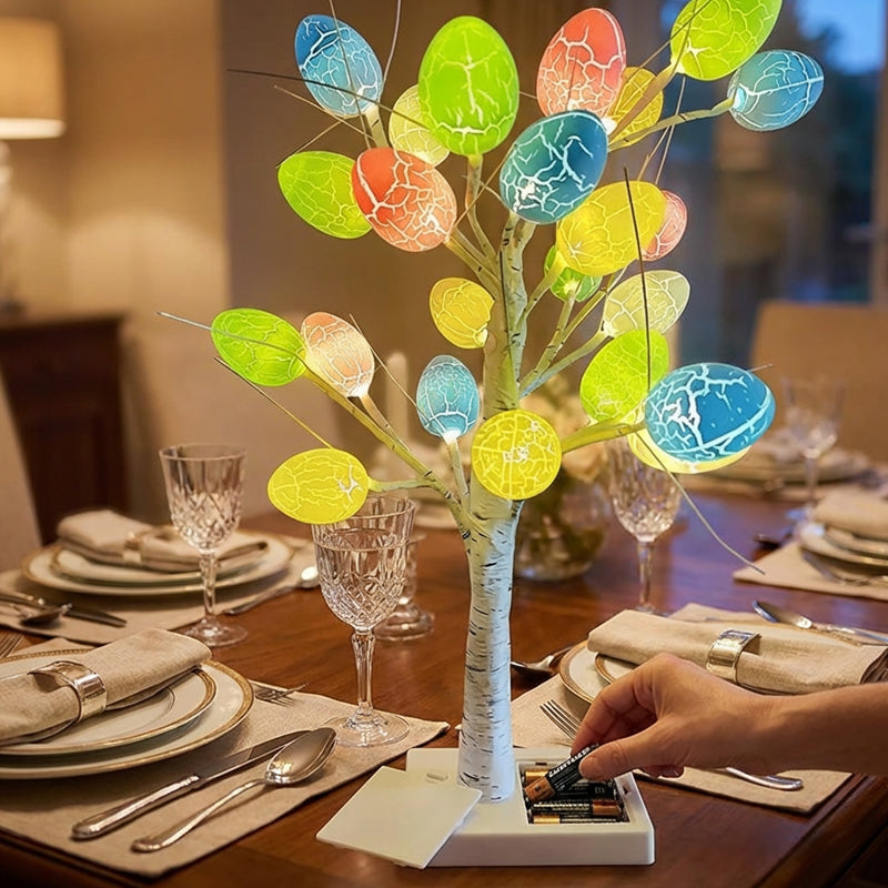 EggLume – Lighted Birch Easter Tree