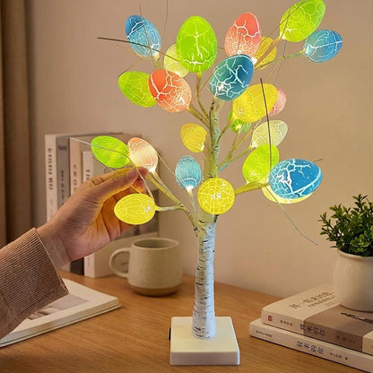 EggLume – Lighted Birch Easter Tree