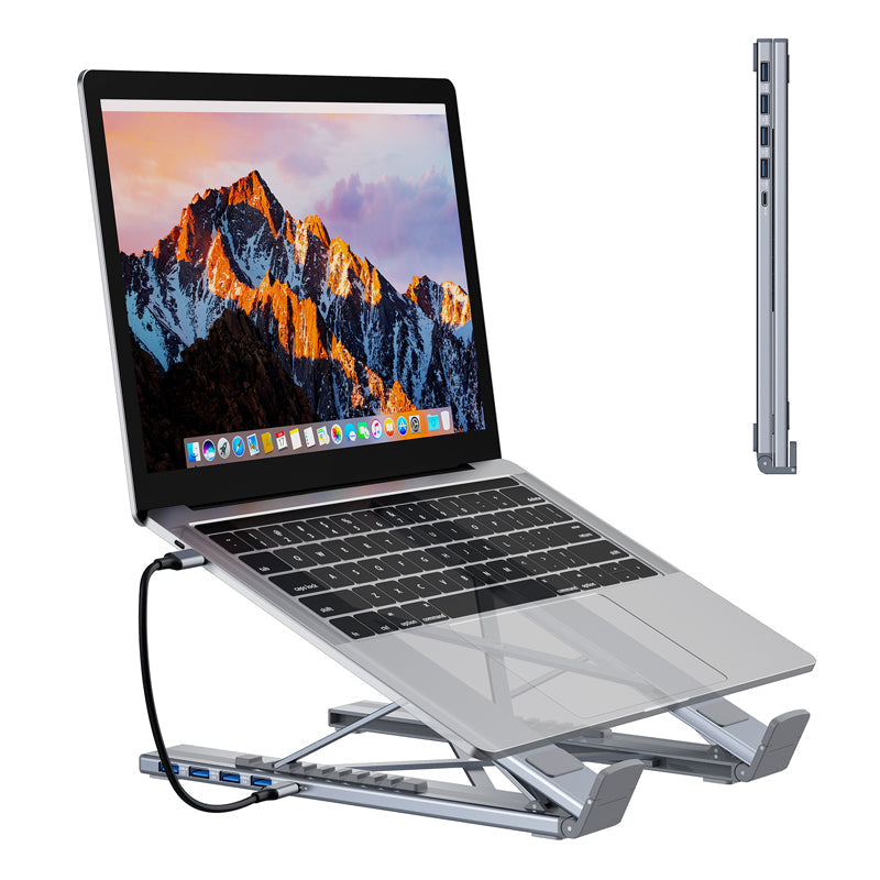 DockMate – 8-in-1 USB-C Laptop Stand Hub