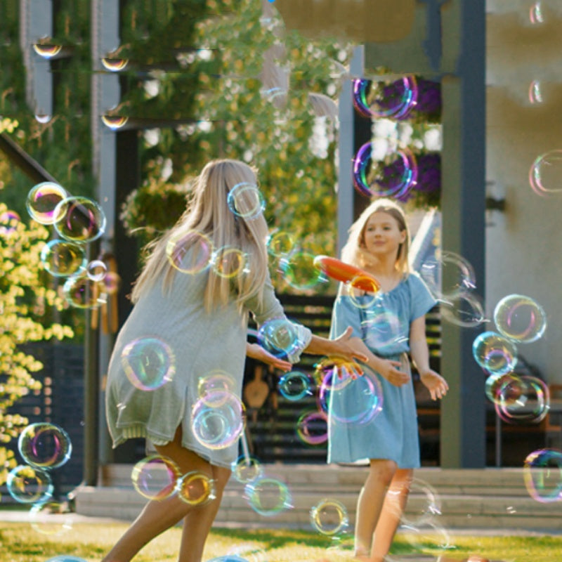 BubbleBlitz – Multi-Hole Handheld Bubble Machine