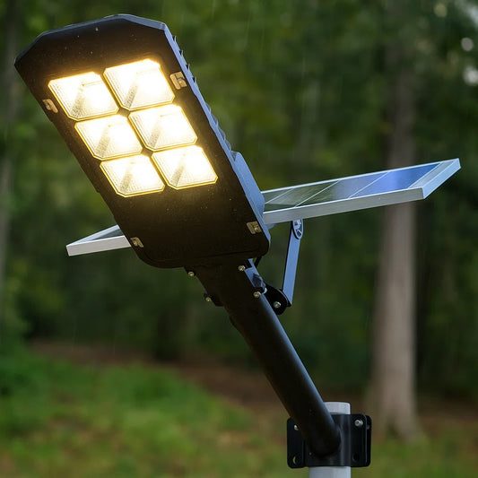 Lampadaires solaires LED extérieurs